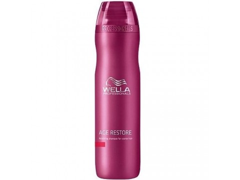 Wella Restore Atstatomasis šampūnas šiurkštiems plaukams, 250 ml Wella Restore Atstatomasis šampūnas šiurkštiems plaukams, 250 ml